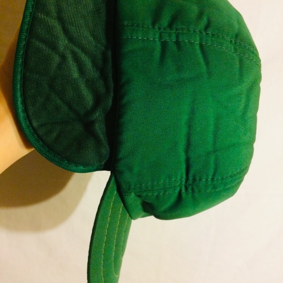 Trucker Hat with Ear Muffs, Green - Picture 6 of 8